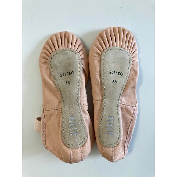 Bloch Dansoft Kid’s Leather Ballet Shoes Size 9 - Picture 4 of 4